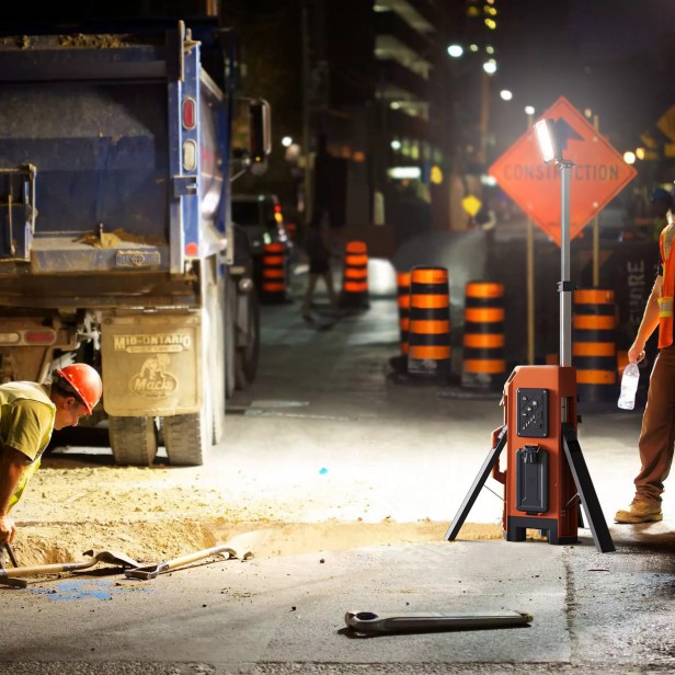 G-Comin TL-400 folding light tower, LED G-Comin TL-400, portable lighting G-Comin TL-400 up to 1100 m², outdoor light tower G-Comin TL-400, durable lighting G-Comin TL-400