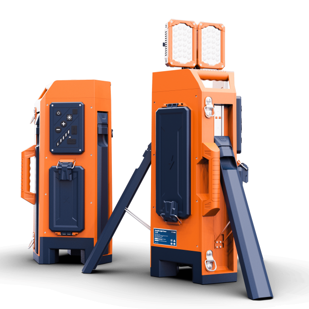 G-Comin TL-400 folding light tower, LED G-Comin TL-400, portable lighting G-Comin TL-400 up to 1100 m², outdoor light tower G-Comin TL-400, durable lighting G-Comin TL-400