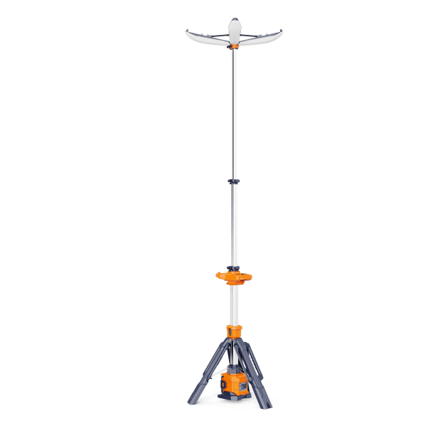 G-Comin PL-200 folding light tower, Petal Light Tower G-Comin PL-200, G-Comin PL-200 folding light tower up to 1100 m², portable lighting G-Comin PL-200, outdoor folding light tower G-Comin PL-200