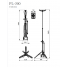 G-Comin PL-300 folding light tower, Petal Light Tower G-Comin PL-300, G-Comin PL-300 folding light tower up to 2 200 m², portable lighting G-Comin PL-300, outdoor folding light tower G-Comin PL-300