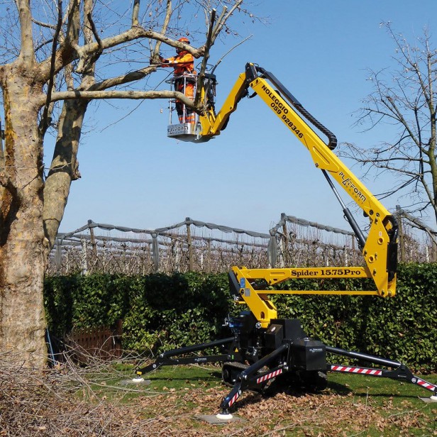 Platform Basket Spider 15.75, tracked spider lift 15.75, self-propelled spider boom lift 15.75, Platform Basket 15.75 crawler lift
