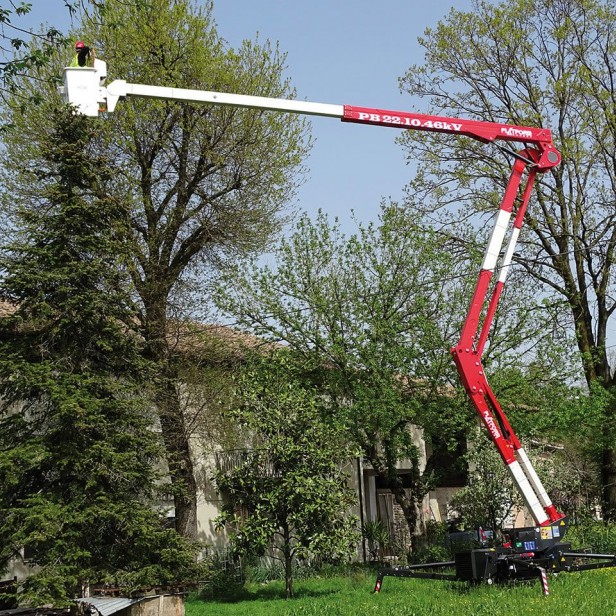 Platform Basket Spider 22.10.46 kV, insulated spider lift 46 kV, tracked spider lift 22.10, Platform Basket 22.10 46kV