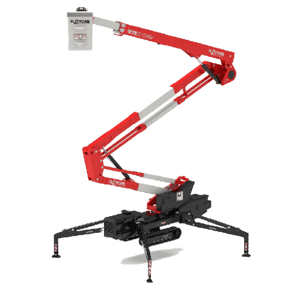 Platform Basket Spider 22.10.46 kV, insulated spider lift 46 kV, tracked spider lift 22.10, Platform Basket 22.10 46kV