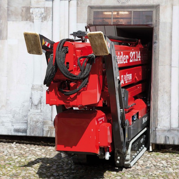 Platform Basket Spider 27.14, Spider 27.14 tracked lift, self-propelled spider lift 27.14, Platform Basket 27.14 crawler lift