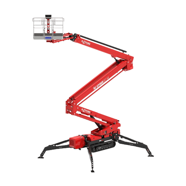 Platform Basket Spider 27.14, Spider 27.14 tracked lift, self-propelled spider lift 27.14, Platform Basket 27.14 crawler lift