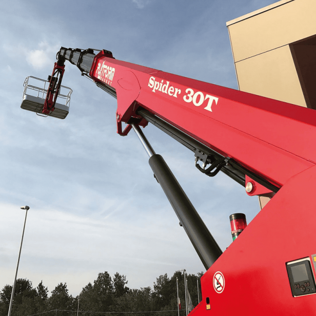 Platform Basket Spider 30T telescopic tracked spider lift, Spider Lift Platform Basket 30T, Platform Basket Spider 30T tracked spider lift, Platform Basket Spider 30T aerial platform, Spider 30T telescopic aerial work platform, Telescopic Hybrid Spider Ba