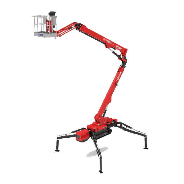 Platform Basket Spider 30.14, tracked spider lift 30.14, self-propelled spider boom lift 30.14, Platform Basket 30.14 crawler lift