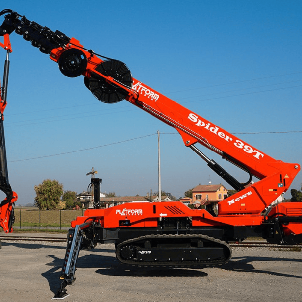 Platform Basket Spider 39 T καλαθοφόρο αράχνη, ερπυστριοφόρο Spider 39 T, αυτοκινούμενο spider lift 39 T, Platform Basket 39 T