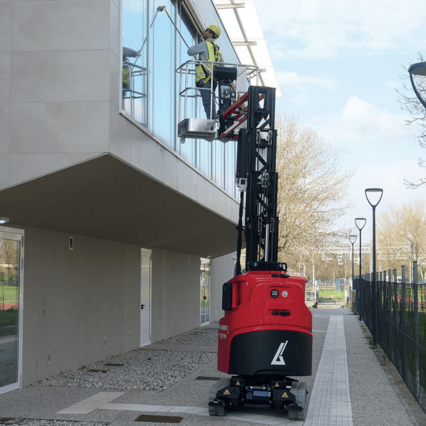 Platform Basket Heron 10 καλαθοφόρο, ερπυστριοφόρο Heron 10, αυτοκινούμενο mast lift Heron 10, Platform Basket Heron 10