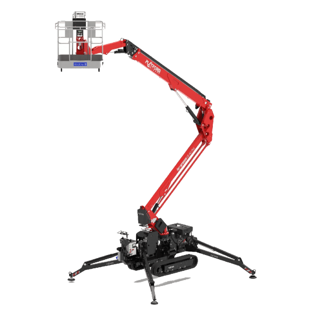 Platform Basket Spider 18.90 MOD 2015 tracked hybrid spider lift, Spider Lift Platform Basket 18.90, Platform Basket Spider 18.90 tracked spider lift, Platform Basket Spider 18.90 aerial platform, Spider 18.90 tracked aerial work platform, Hybrid Spider B