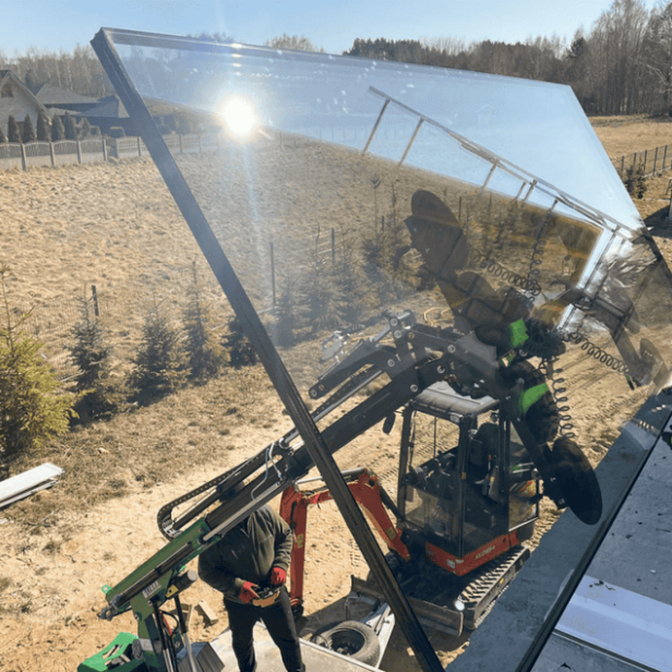 Befard XGR800.3, ερπυστριοφόρο ρομπότ τοποθέτησης τζαμιών, vacuum manipulator 800 kg, ρομπότ εγκατάστασης υαλοπινάκων