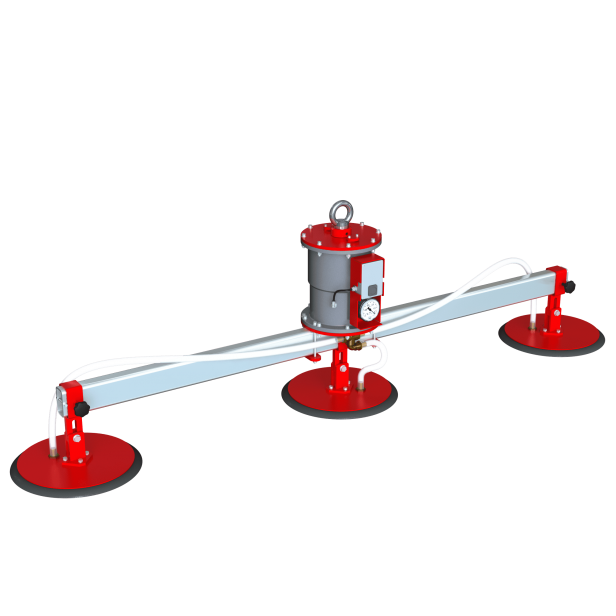 LEKROLIFT KL 600-3 (I) Bεντούζα κενού αυτόματης απορρόφησης Bεντούζα κενού LEKROLIFT KL 600-3 (I) για λείες και μη πορώδεις επιφάνειες LEKROLIFT KL 600-3 (I) ανύψωση μεταλλικών φύλλων, γυαλιού και πλαστικού