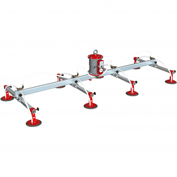 LEKROLIFT KL 600-8 (H) Bεντούζα κενού αυτόματης απορρόφησης Bεντούζα κενού LEKROLIFT KL 600-8 (H) για λείες και μη πορώδεις επιφάνειες LEKROLIFT KL 600-8 (H) ανύψωση μεταλλικών φύλλων, γυαλιού και πλαστικών