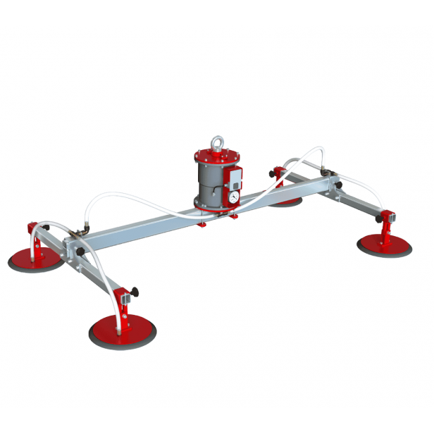 LEKROLIFT KL 1200-4 (H) Bεντούζα κενού αυτόματης απορρόφησης Bεντούζα κενού LEKROLIFT KL 1200-4 (H) για λείες και μη πορώδεις επιφάνειες LEKROLIFT KL 1200-4 (H) ανύψωση μεταλλικών φύλλων, γυαλιού και πλαστικών