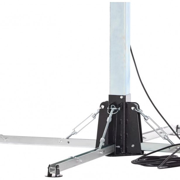 ITALTOWER MT EVO SKID - L | ΠΥΡΓΟΣ ΦΩΤΙΣΜΟΥ ΜΕ ΧΕΙΡΟΚΙΝΗΤΗ ΑΝΥΨΩΣΗ MT  ΕΩΣ 5.5/7M | ΦΩΤΙΖΟΜΕΝΟΣ ΧΩΡΟΣ 7000ΤΜ