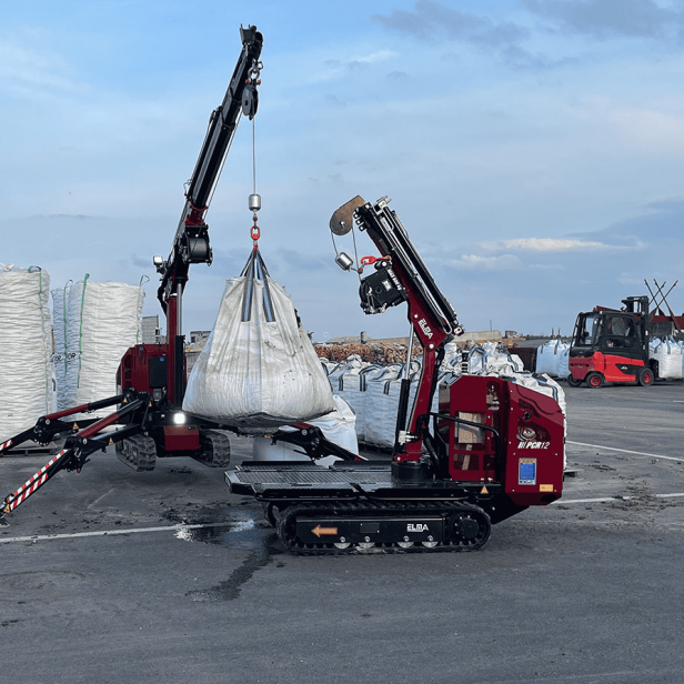 ELMA PCR12 ερπυστριοφόρος μίνι γερανός 4.9m - 990kg, ELMA PCR12 μίνι γερανός ανύψωσης 4.9m - 990kg, ELMA PCR12 γερανός 4.9m - 990kg, ELMA PCR12 επαγγελματικός μίνι γερανός ELMA 4.9m - 990kg