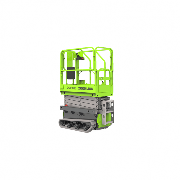 Zoomlion ZS0508C ηλεκτρικό ψαλιδωτό ανυψωτικό με ερπύστριες, Zoomlion ZS0508C ανυψωτικό 6.5m, Zoomlion ZS0508C πλατφόρμα εργασίας έως 240kg, Zoomlion ZS0508C για επαγγελματικές εφαρμογές