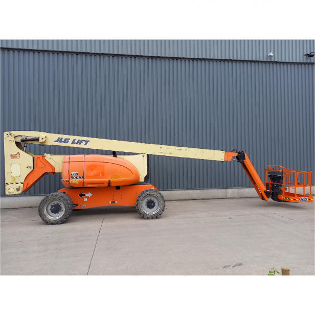 JLG 800AJ self propelled articulating boom lift, JLG 800AJ used diesel boom lift 26m, JLG 800AJ articulating boom lift platform, JLG 800AJ diesel boom lift construction equipment, JLG 800AJ aerial work platform