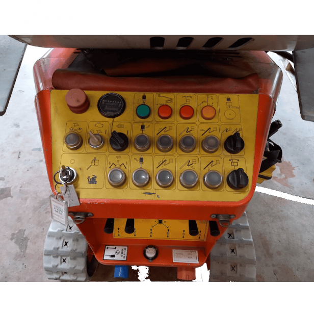 Telescopic crawler spider lift Falconlift FS-420C (MOD 2008), Falconlift FS-420C spider lift 42m, Falconlift FS-420C aerial work platform, Falconlift FS-420C crawler boom lift for narrow spaces, Falconlift FS-420C professional spider lift, available for r