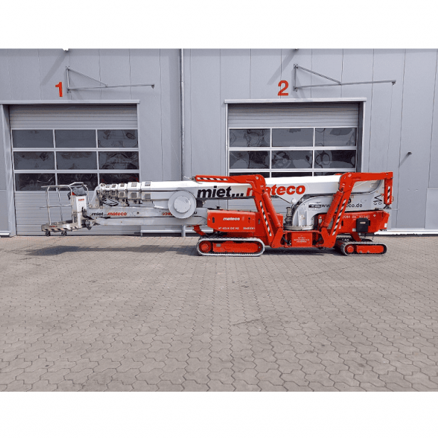 Telescopic crawler spider lift Falconlift FS-420C (MOD 2008), Falconlift FS-420C spider lift 42m, Falconlift FS-420C aerial work platform, Falconlift FS-420C crawler boom lift for narrow spaces, Falconlift FS-420C professional spider lift, available for r