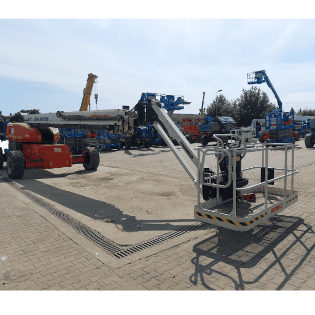 Telescopic self-propelled boom lift JLG 1350SJP (MOD 2014), JLG 1350SJP diesel boom lift 43.2m, JLG 1350SJP aerial work platform, JLG 1350SJP telescopic boom lift construction equipment, JLG 1350SJP professional boom lift, available for rental