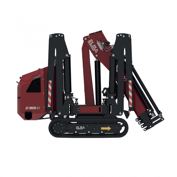 ELMA MCR40 ερπυστριοφόρος μίνι γερανός 9m - 2100kg, ELMA MCR40 μίνι γερανός ανύψωσης 9m - 2100kg, ELMA MCR40 γερανός 9m - 2100kg, ELMA MCR40 επαγγελματικός μίνι γερανός ELMA 9m - 2100kg