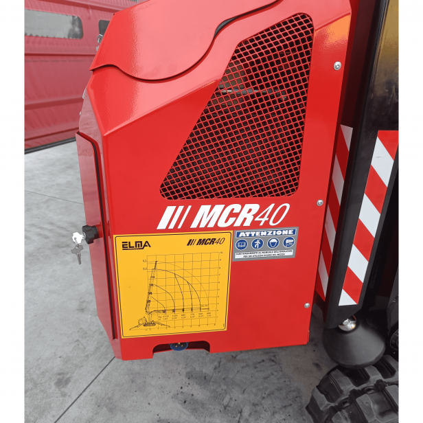 ELMA MCR40 ερπυστριοφόρος μίνι γερανός 9m - 2100kg, ELMA MCR40 μίνι γερανός ανύψωσης 9m - 2100kg, ELMA MCR40 γερανός 9m - 2100kg, ELMA MCR40 επαγγελματικός μίνι γερανός ELMA 9m - 2100kg