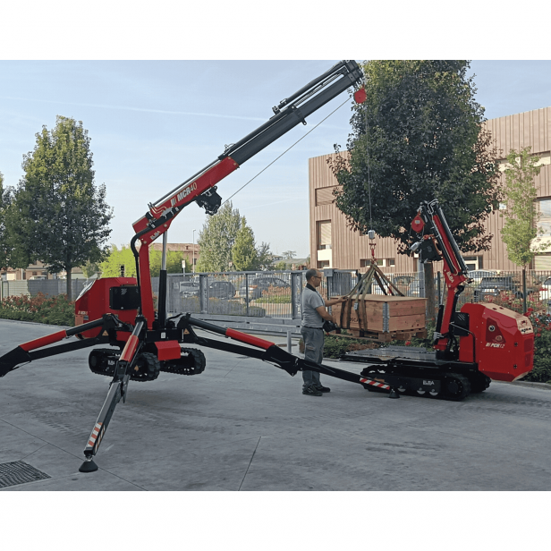 ELMA MCR40 ερπυστριοφόρος μίνι γερανός 9m - 2100kg, ELMA MCR40 μίνι γερανός ανύψωσης 9m - 2100kg, ELMA MCR40 γερανός 9m - 2100kg, ELMA MCR40 επαγγελματικός μίνι γερανός ELMA 9m - 2100kg