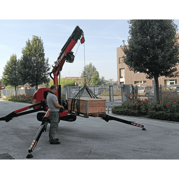 ELMA MCR40 ερπυστριοφόρος μίνι γερανός 9m - 2100kg, ELMA MCR40 μίνι γερανός ανύψωσης 9m - 2100kg, ELMA MCR40 γερανός 9m - 2100kg, ELMA MCR40 επαγγελματικός μίνι γερανός ELMA 9m - 2100kg