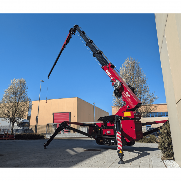 ELMA MCX110 tracked mini crane 13m - 4000kg, ELMA MCX110 compact crane lifting equipment 13m - 4000kg, ELMA MCX110 spider crane 13m - 4000kg, ELMA MCX110 professional mini crane ELMA 13m - 4000kg