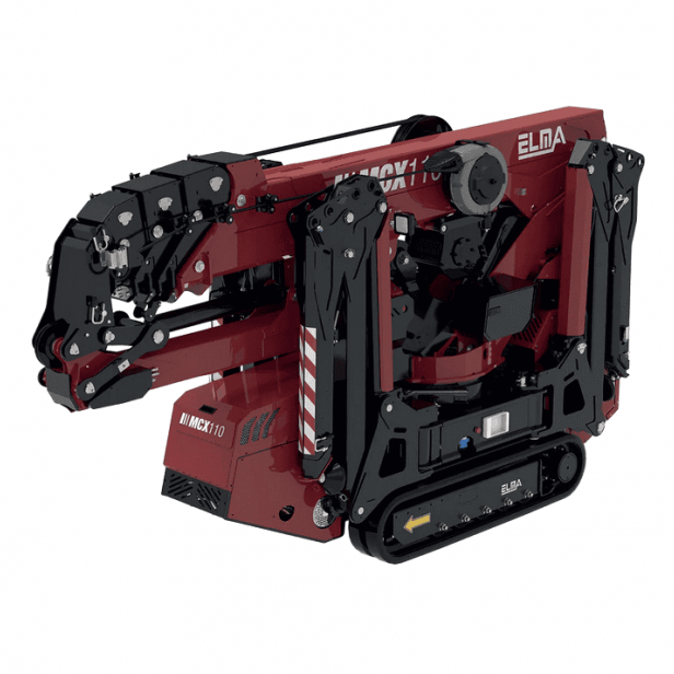 ELMA MCX110 ερπυστριοφόρος μίνι γερανός 13m - 4000kg, ELMA MCX110 μίνι γερανός ανύψωσης 13m - 4000kg, ELMA MCX110 γερανός 13m - 4000kg, ELMA MCX110 επαγγελματικός μίνι γερανός ELMA 13m - 4000kg
