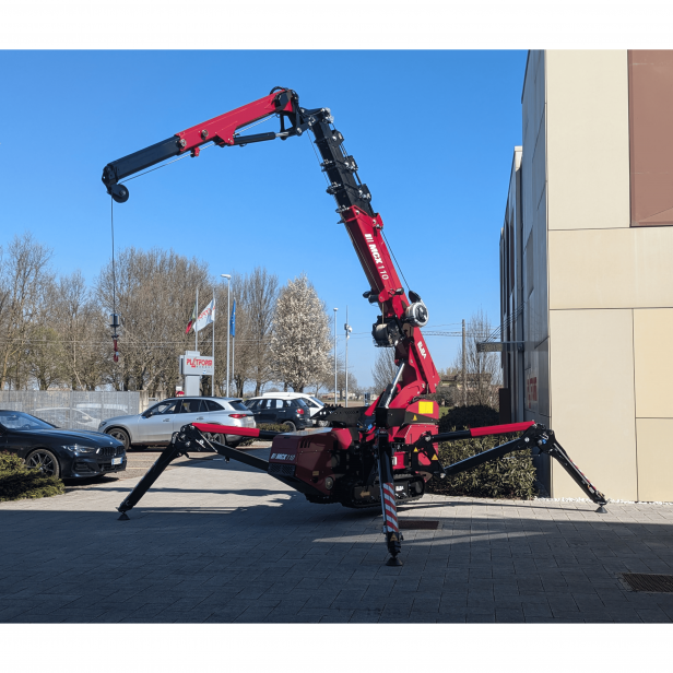 ELMA MCX110 tracked mini crane 13m - 4000kg, ELMA MCX110 compact crane lifting equipment 13m - 4000kg, ELMA MCX110 spider crane 13m - 4000kg, ELMA MCX110 professional mini crane ELMA 13m - 4000kg