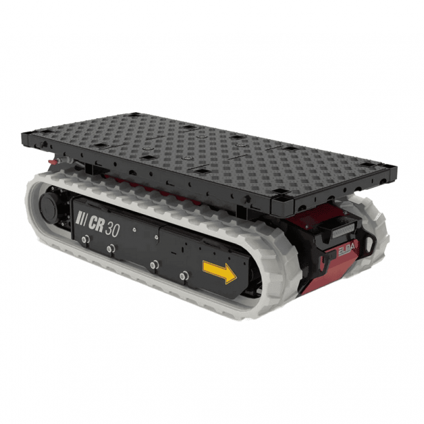ELMA CR15 electric tracked carrier, ELMA CR15 battery powered mini dumper 1500kg, ELMA CR15 electric crawler carrier construction, ELMA CR15 tracked electric dumper professional, ELMA CR15 electric material carrier
