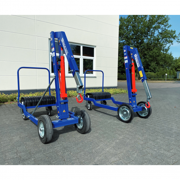 KS BigFoot 280 γερανός τζαμιών, KS BigFoot 280 μίνι γερανός τζαμιών, KS BigFoot 280 ανυψωτικό τζαμιών 280kg, KS BigFoot 280 εμβέλεια 1.10m, KS BigFoot 280 για ανώμαλο έδαφος