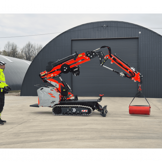 Befard XM1600 μίνι ερπυστριοφόρος γερανός 1600 kg, Befard XM1600 γερανός τριπλής τροφοδοσίας 6.15 m, Befard XM1600 mini crawler crane 1600 kg, Befard XM1600 επαγγελματικός γερανός ανύψωσης