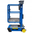 JLG Power Tower Pecolift χειροκίνητη πλατφόρμα εργασίας, JLG Pecolift χειροκίνητο ανυψωτικό, JLG Pecolift πλατφόρμα εργασίας 3.50 m, JLG Power Tower Pecolift mast lift, JLG Pecolift ανυψωτική πλατφόρμα