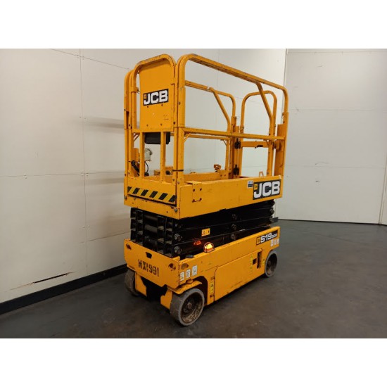 USED SCISSOR WORKING PLATFORMS JCB S1930E UP TO 230KG 7,8M WORKING HEIGHT - Kapountalis