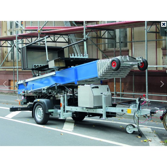 BOCKER ΑΝΥΨΩΤΙΚΟ ΕΡΓΟΤΑΞΙΟΥ EΠΙΚΛΙΝΈΣ G200 - 250KG - Kapountalis