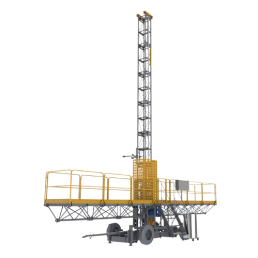 3S INDUSTRY SINGLE MAST CLIMBING WORK PLATFORM MCWP450-S - 200M 2300KG 