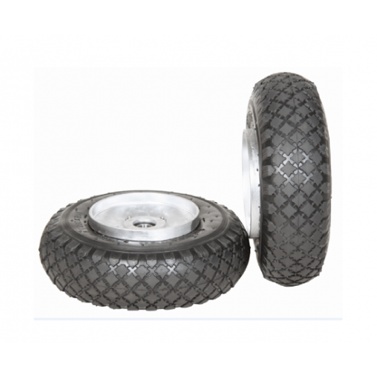 CARGOMASTER | Pneumatic Tires for CC120-CC160-CC200 Trolleys - Black - Kapountalis