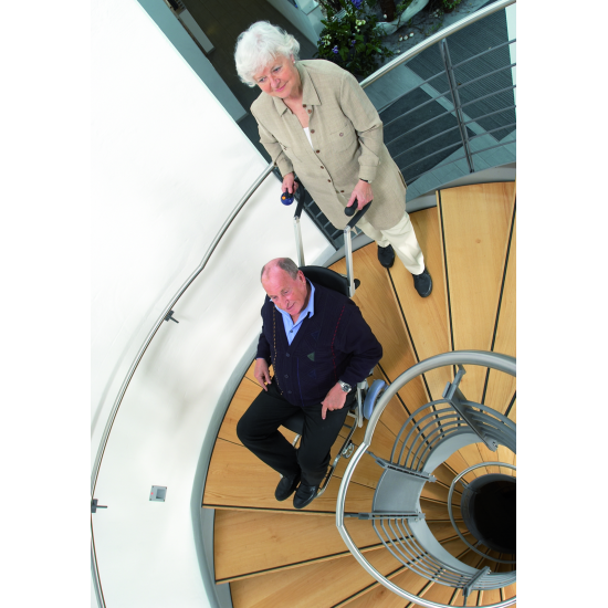 AAT C-MAX U1 | Stair climbing system for disabled people with operator | up to 140 kg / 160 kg - Kapountalis