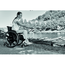 AAT SERVO | Πρόσθετο ηλεκτρικό σύστημα υποβοήθησης για αναπηρικά αμαξίδια | 153 kg