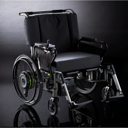 AAT SOLO+ | Add-on electric power assist system for manual wheelchairs with lithium battery | 250 kg AAT SOLO+ | Add-on electric power assist system for manual wheelchairs with lithium battery | 250 kg