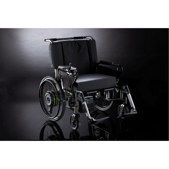 AAT SOLO+ | Add-on electric power assist system for manual wheelchairs with lithium battery | 250 kg AAT SOLO+ | Add-on electric power assist system for manual wheelchairs with lithium battery | 250 kg - Kapountalis