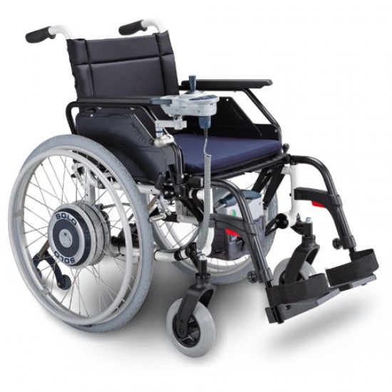 AAT SOLO+ | Add-on electric power assist system for manual wheelchairs with lithium battery | 250 kg AAT SOLO+ | Add-on electric power assist system for manual wheelchairs with lithium battery | 250 kg - Kapountalis