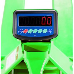 ΧΕΙΡΟΚΙΝΗΤΟ ΠΑΛΕΤΟΦΟΡΟ ΜΕ ΖΥΓΑΡΙΑ ΚΑΙ ΕΚΤΥΠΩΤΗ 2500KG/3000KG ,2000MM ΑΝΥΨΩΣΗ