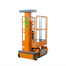 AXOLIFT MANUAL LOW LEVEL ACCESS MAST PLATFORM MANULIFT 200 - 4M 125KG 