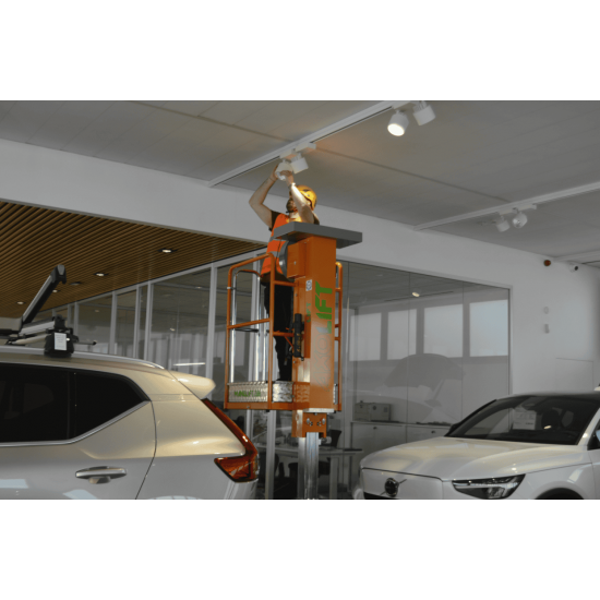 AXOLIFT ΧΕΙΡΟΚΙΝΗΤΗ ΑΝΥΨΩΤΙΚΗ ΠΛΑΤΦΟΡΜΑ ΑΤΟΜΩΝ MANULIFT 200/4 - 4M 125KG - Kapountalis