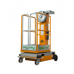 AXOLIFT LOW LEVEL ACCESS MAST PLATFORM MANULIFT 200/4 - 4M 125KG 