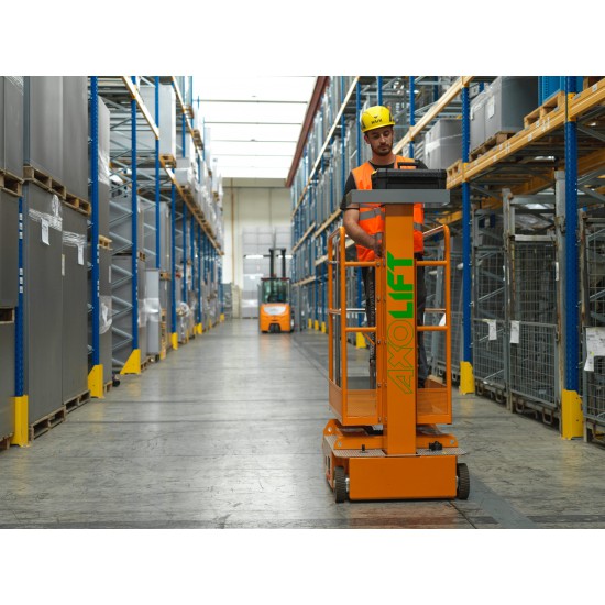 AXOLIFT ΧΕΙΡΟΚΙΝΗΤΗ ΑΝΥΨΩΤΙΚΗ ΠΛΑΤΦΟΡΜΑ ΑΤΟΜΩΝ MANULIFT 200/4 - 4M 125KG - Kapountalis